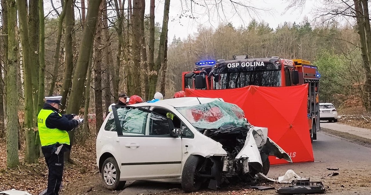 Tragiczny wypadek koło Jarocina. Nie żyje 29-latek