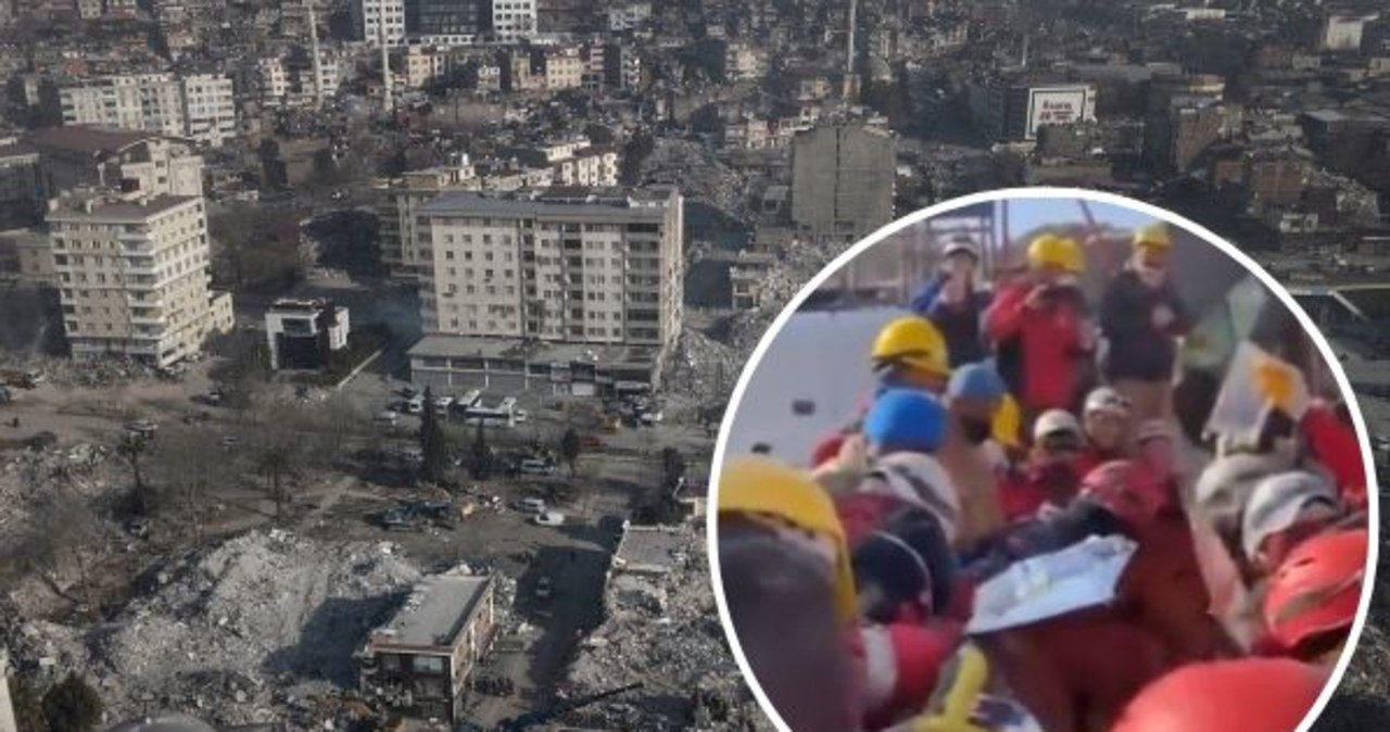 Przeżyła pod gruzami 222 godziny. Niesamowita akcja ratunkowa w Turcji