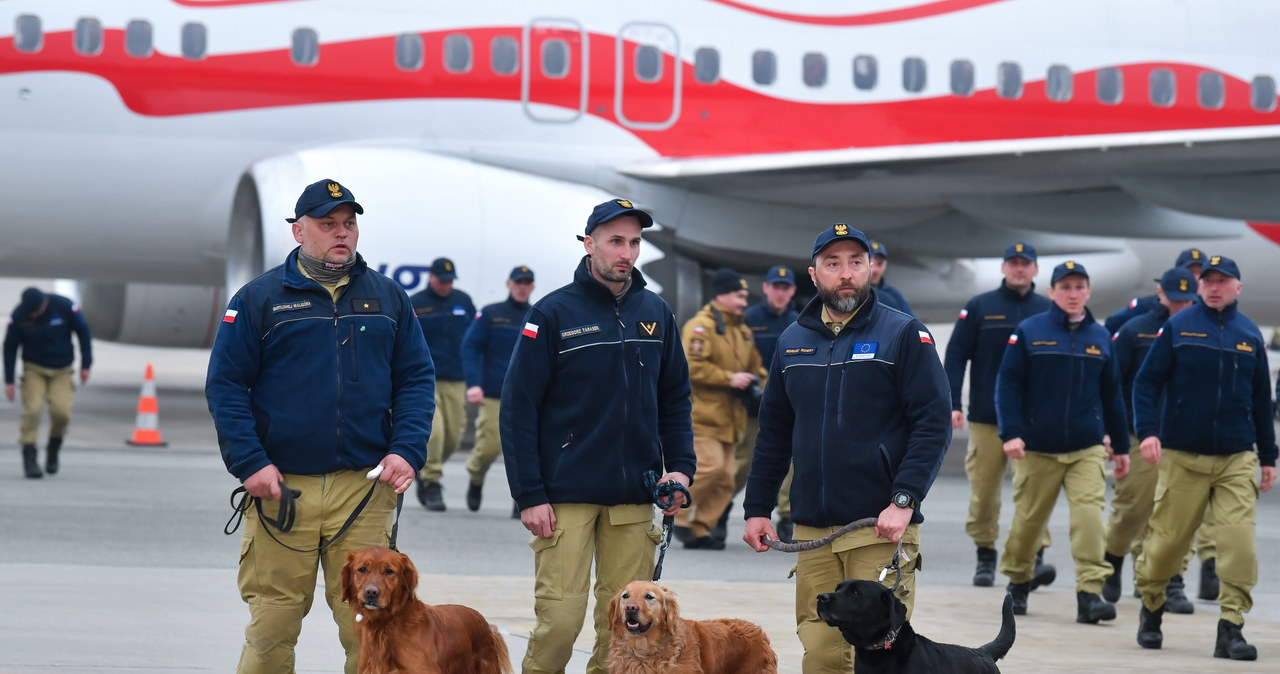 Z Turcji wrócili polscy strażacy. Uratowali życie 12 osób