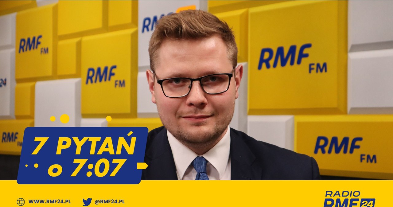 Michał Woś gościem 7 pytań o 07:07 w Radiu RMF24