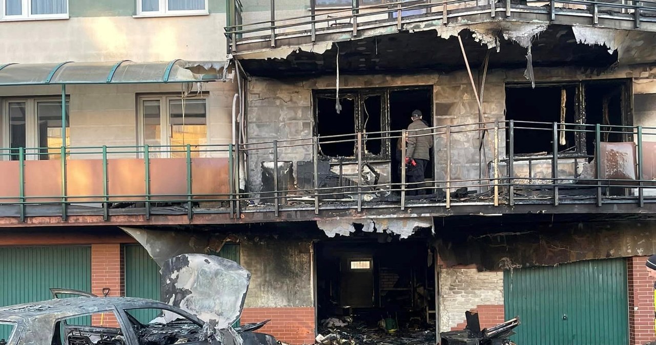 Pożar bloku w Lublinie. Kilka rodzin bez dachu nad głową