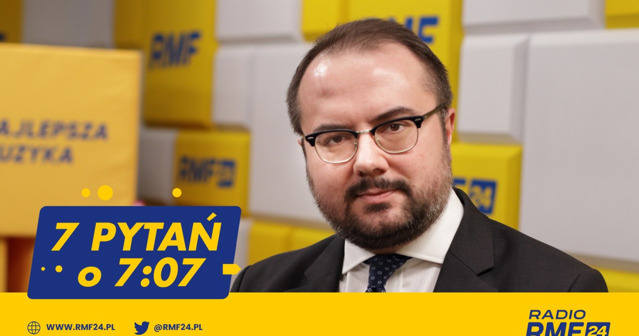 7 pytań o 7:07: Paweł Jabłoński gościem Radia RMF24