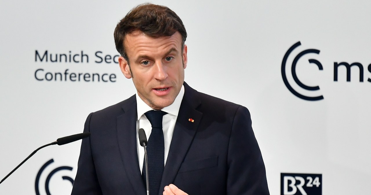 Macron: To nie jest czas na rozmowy z Rosją