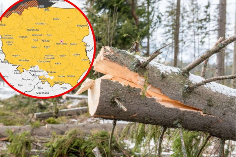 Pilny alert RCB: Pogodowy armagedon wciąż nie odpuszcza. Wskazano zagrożony region