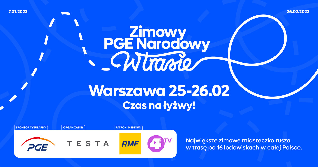 Zimowy PGE Narodowy w trasie: Czas na łyżwy w Warszawie!