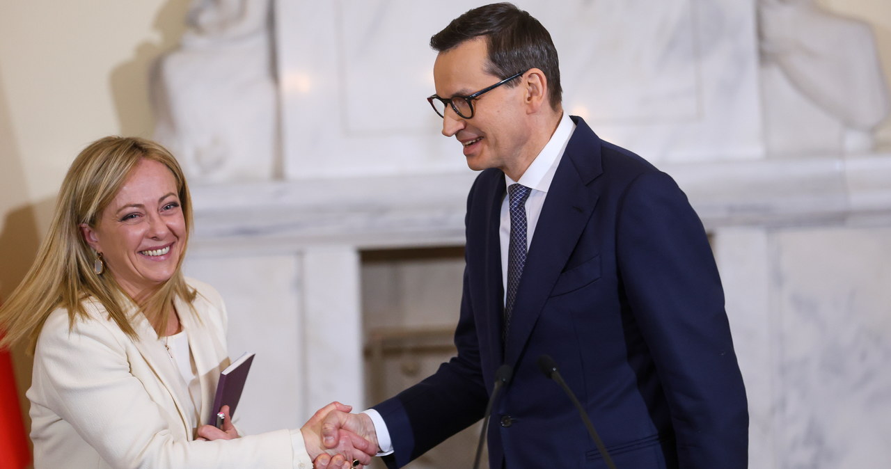 Morawiecki po spotkaniu z Meloni: Chcemy, żeby Europa była normalna