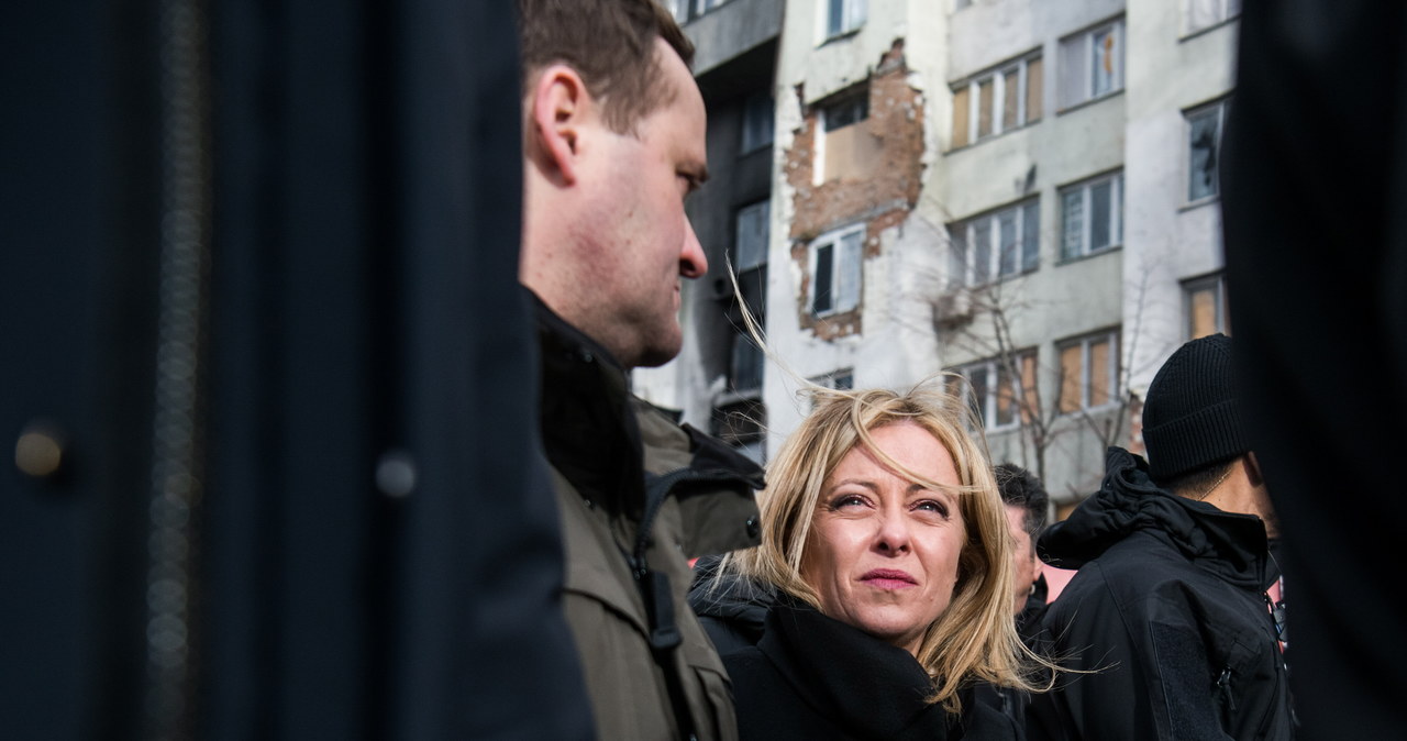 Meloni w Kijowie: Będziemy walczyć o waszą wolność