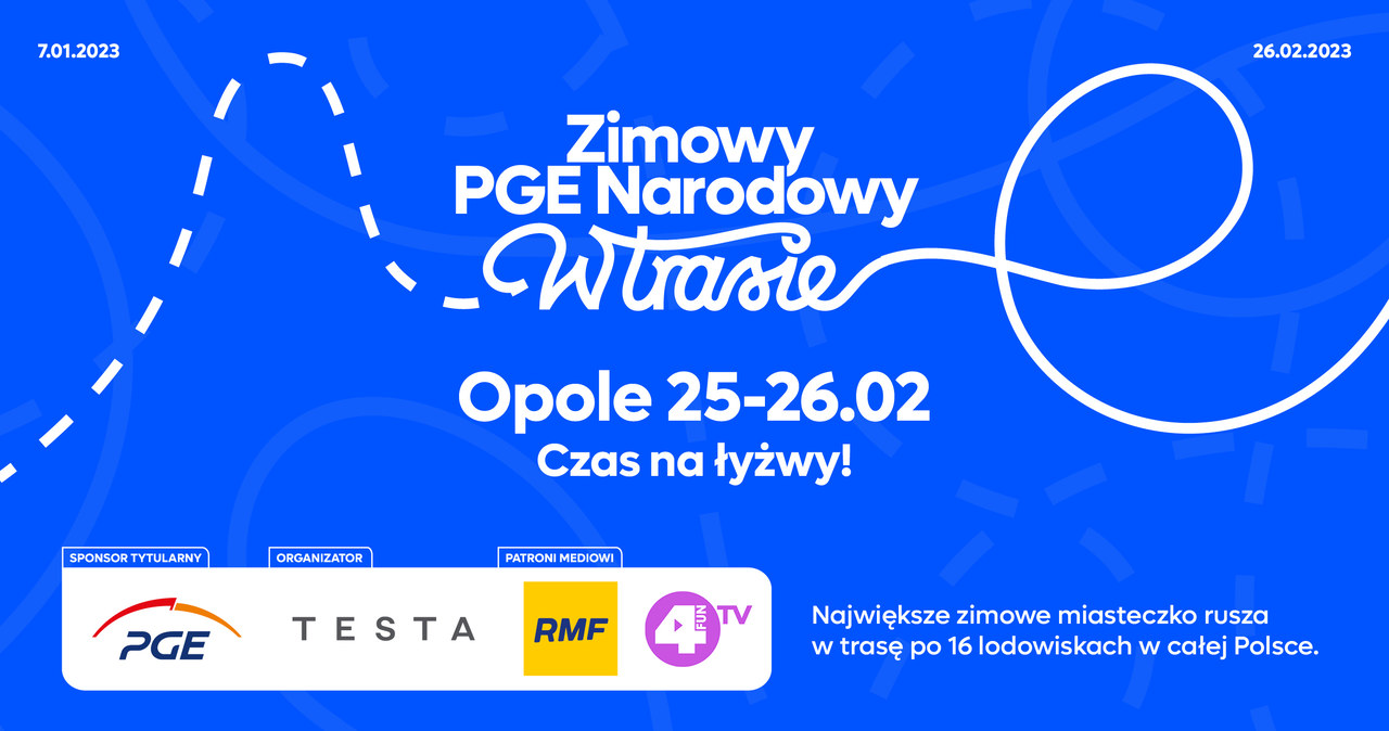 Zimowy PGE Narodowy w trasie. Czas na łyżwy w Opolu!