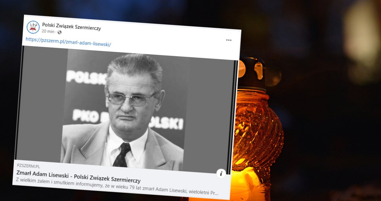 Adam Lisewski nie żyje. Był medalistą olimpijskim w szermierce