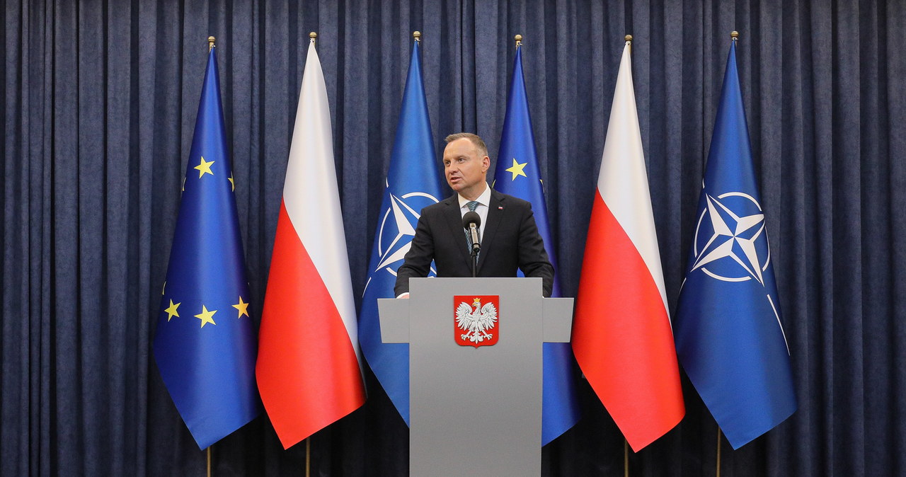 Posiedzenie RBN. Prezydent poinformował o wspólnej deklaracji Trójkąta Weimarskiego