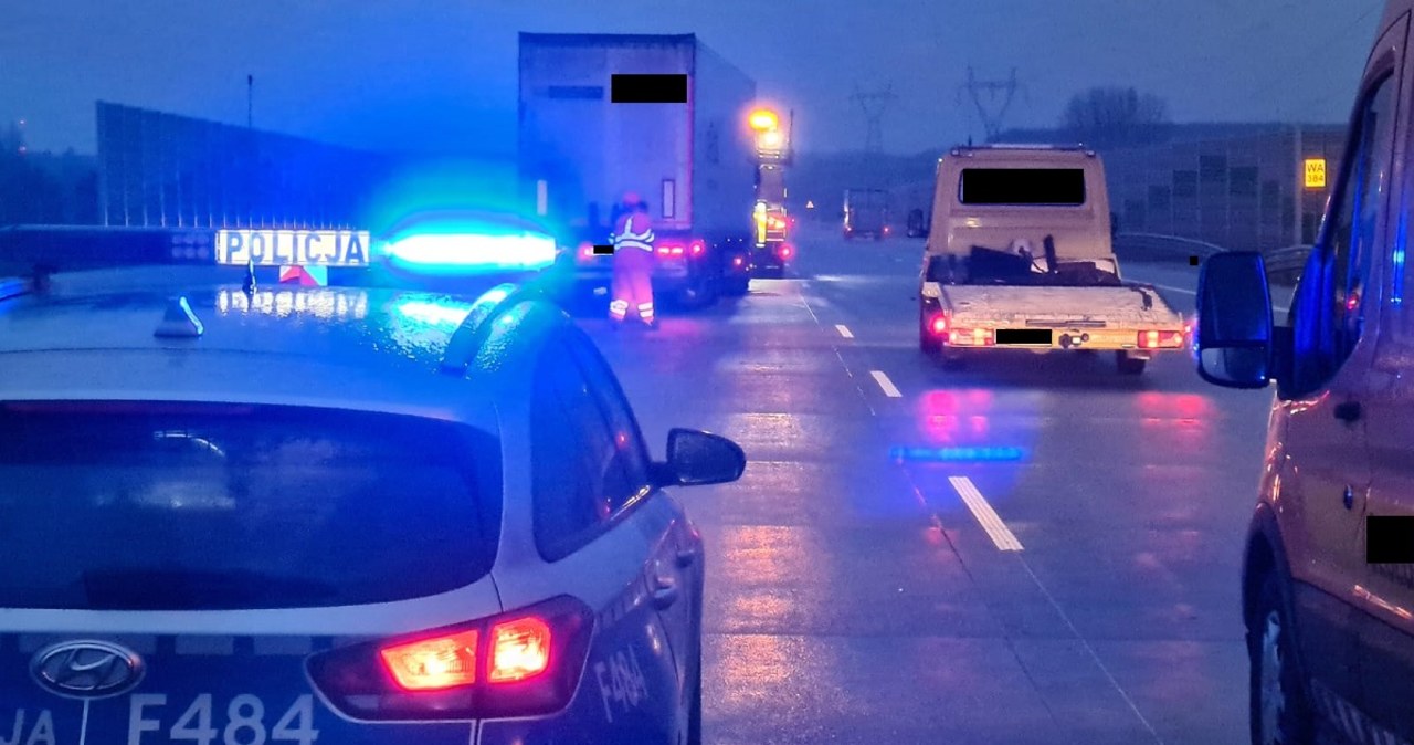 Tragiczny wypadek na A1 w Łódzkiem