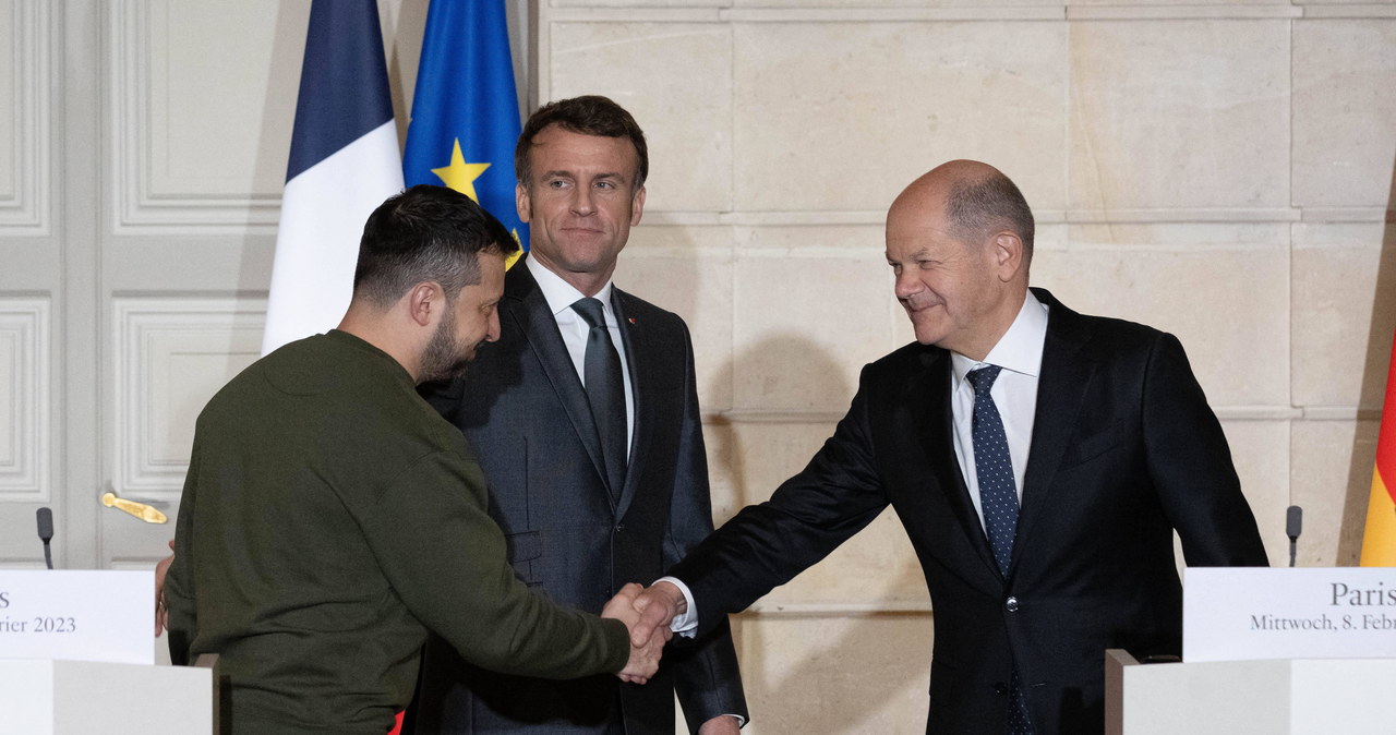 „WSJ”: Macron i Scholz naciskali na Zełenskiego. Chodzi o rozmowy z Moskwą
