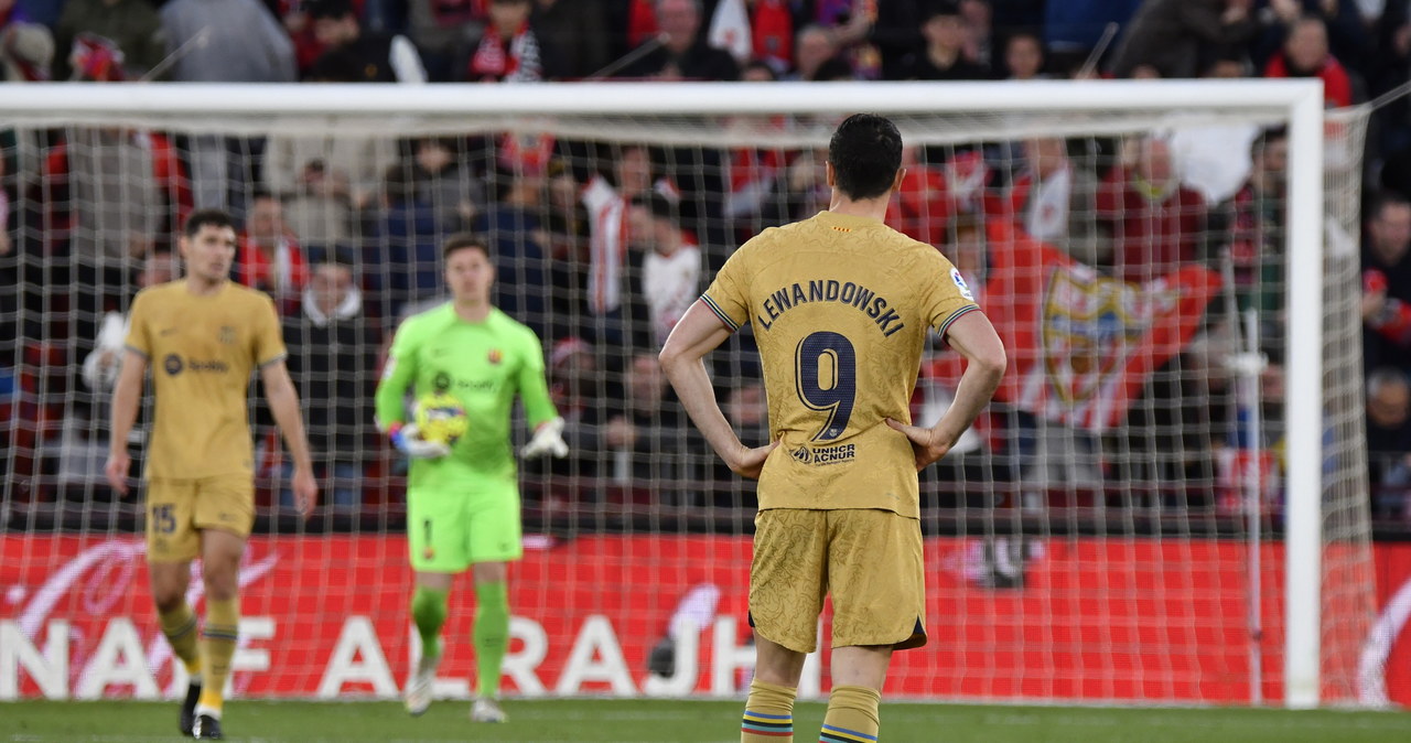 Sensacyjna porażka Barcelony. Lewandowski bez gola