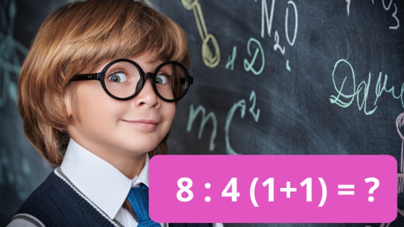 Mało kto zna poprawną odpowiedź. Zagadka matematyczna z podstawówki