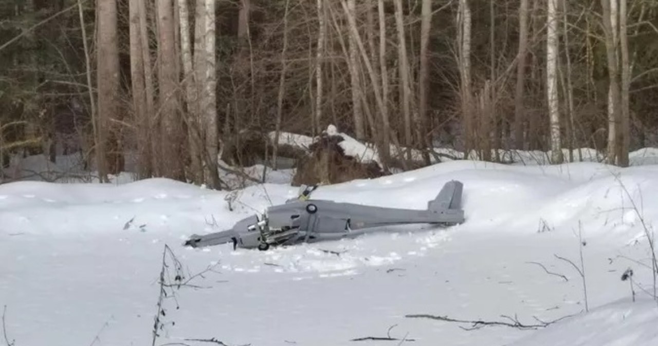 Ataki dronami w głąb Rosji. Jeden spadł niedaleko Moskwy