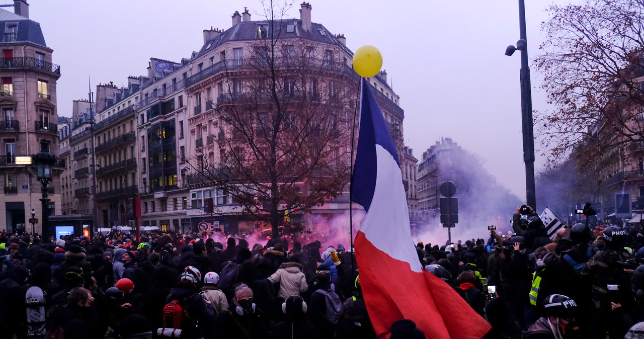 ​Strajkowa apokalipsa zawisła nad Francją. Ultimatum dla Macrona
