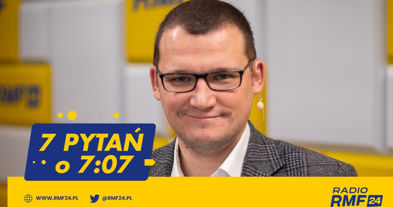 7:07: Wiceszef MSWiA Paweł Szefernaker w Radiu RMF24!