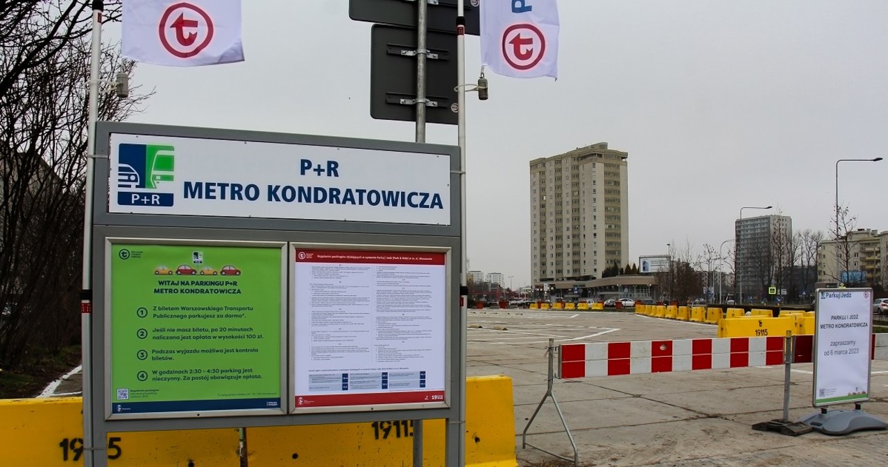 Warszawa: Nowy parking przy stacji drugiej linii metra