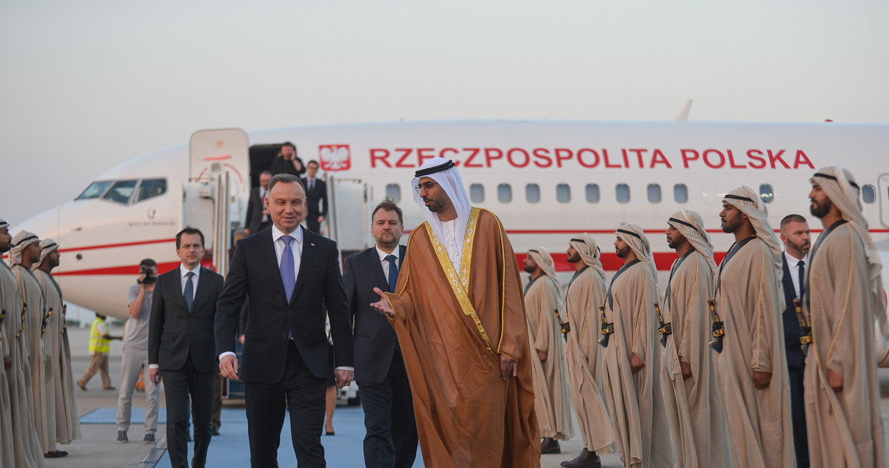 Prezydent Andrzej Duda w Zjednoczonych Emiratach Arabskich