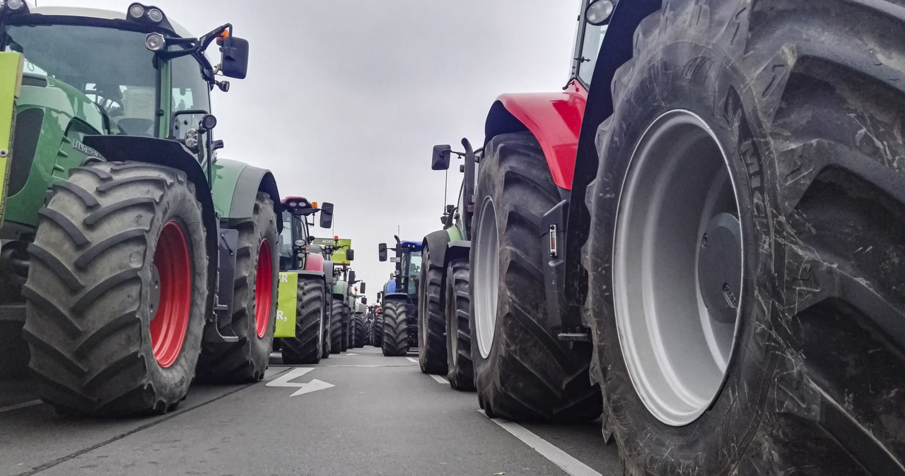 ​Protest rolników w Lubelskiem. Blokują krajową 17