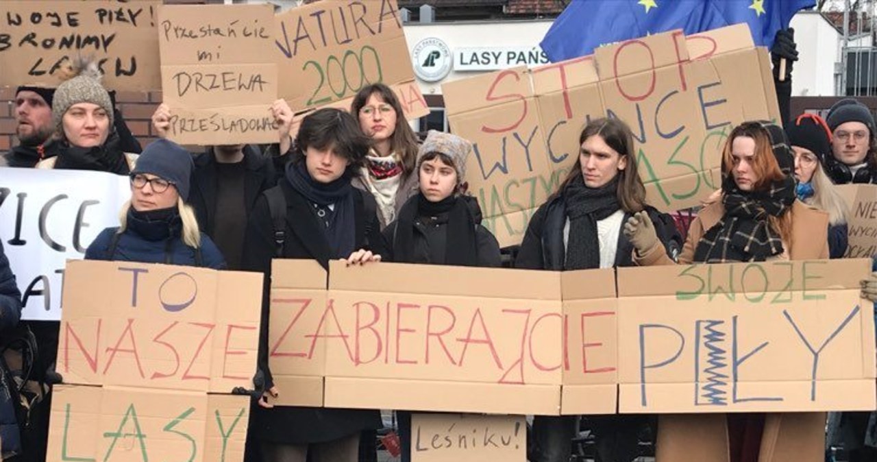 „Zabierajcie swoje piły”. Protest aktywistów we Wrocławiu