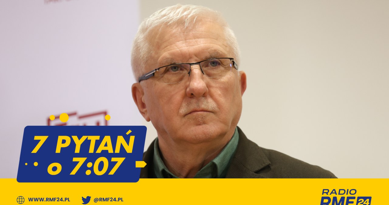 7 pytań o 7:07: Senator Wadim Tyszkiewicz w czwartek w Radiu RMF24