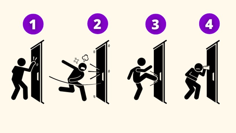 Test osobowości: Jak reagujesz na zamknięte drzwi? To wiele o tobie mówi