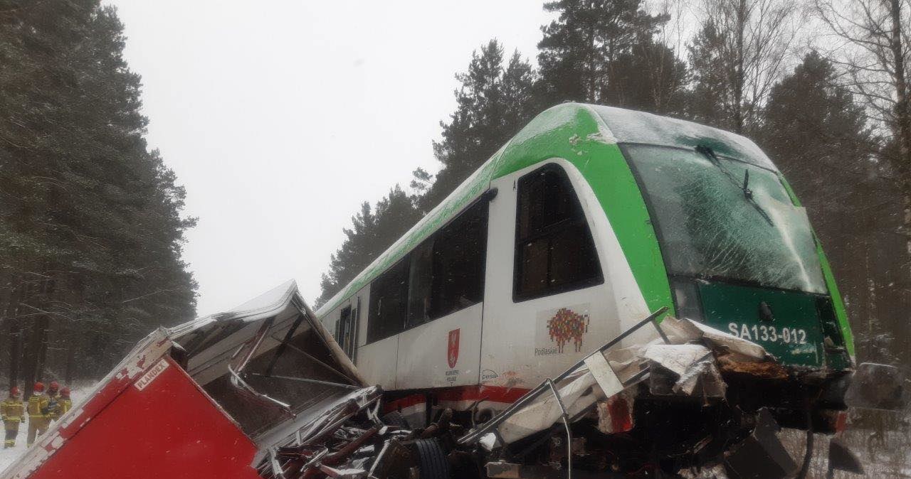 Tragedia na przejeździe kolejowym koło Sokółki. Nie żyje mężczyzna