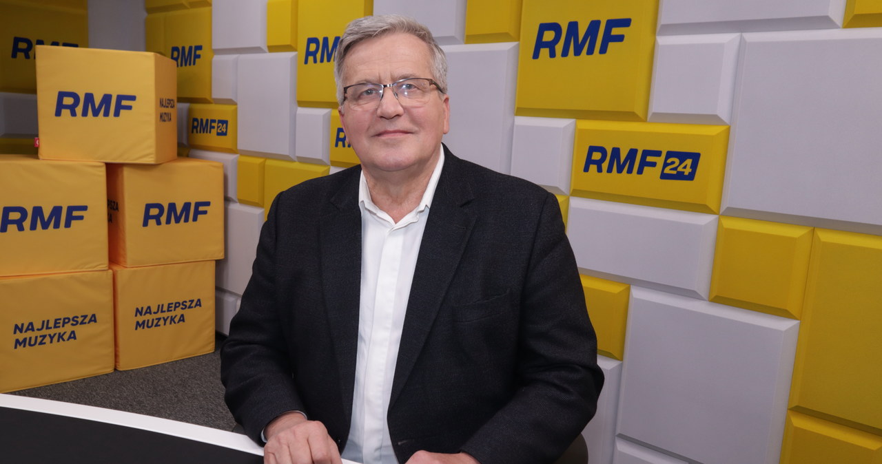 Bronisław Komorowski gościem Popołudniowej rozmowy w RMF FM