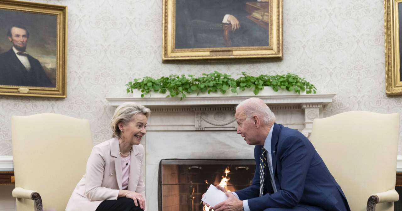 Joe Biden przyjął Ursulę von der Leyen. „Zamknąć dostęp Rosji do wszystkich dostaw”