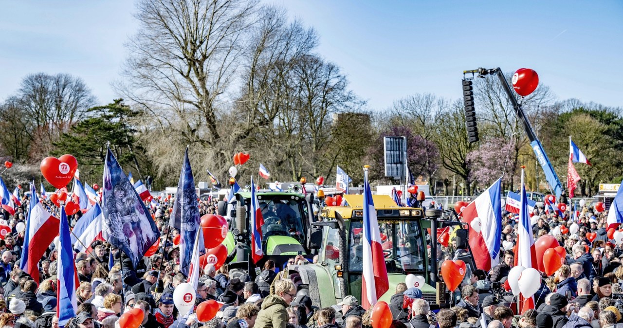 25 tysięcy osób na rolniczym proteście w Hadze