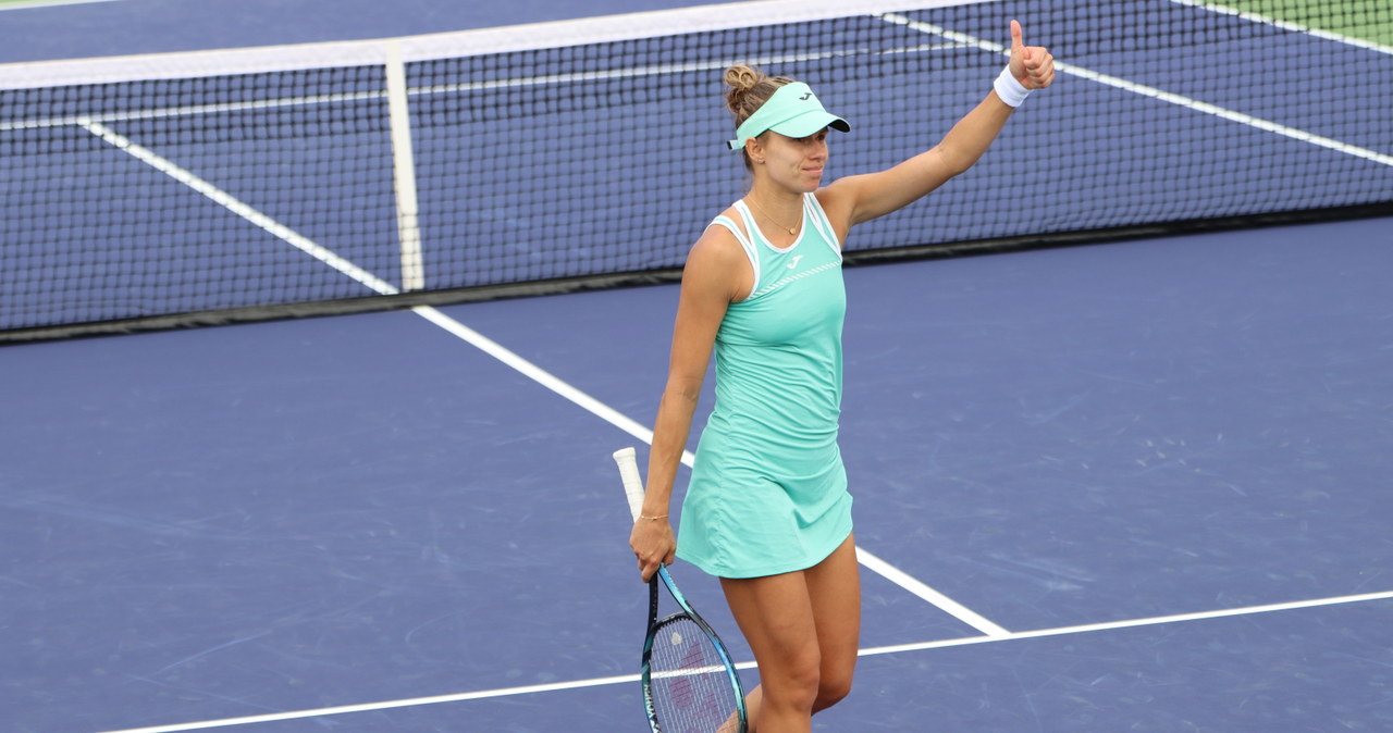 Magda Linette przegrała z Emmą Raducanu w Indian Wells