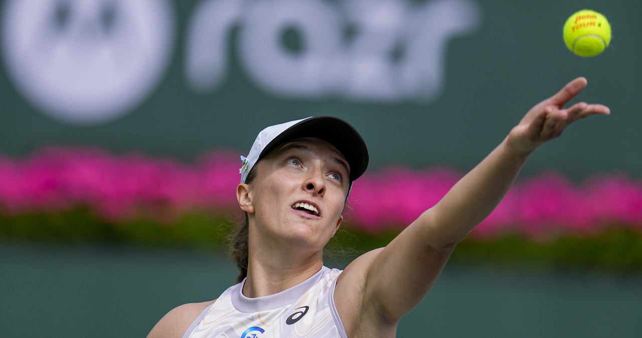 Turniej WTA w Indian Wells: Iga Świątek nie dała szans rywalce