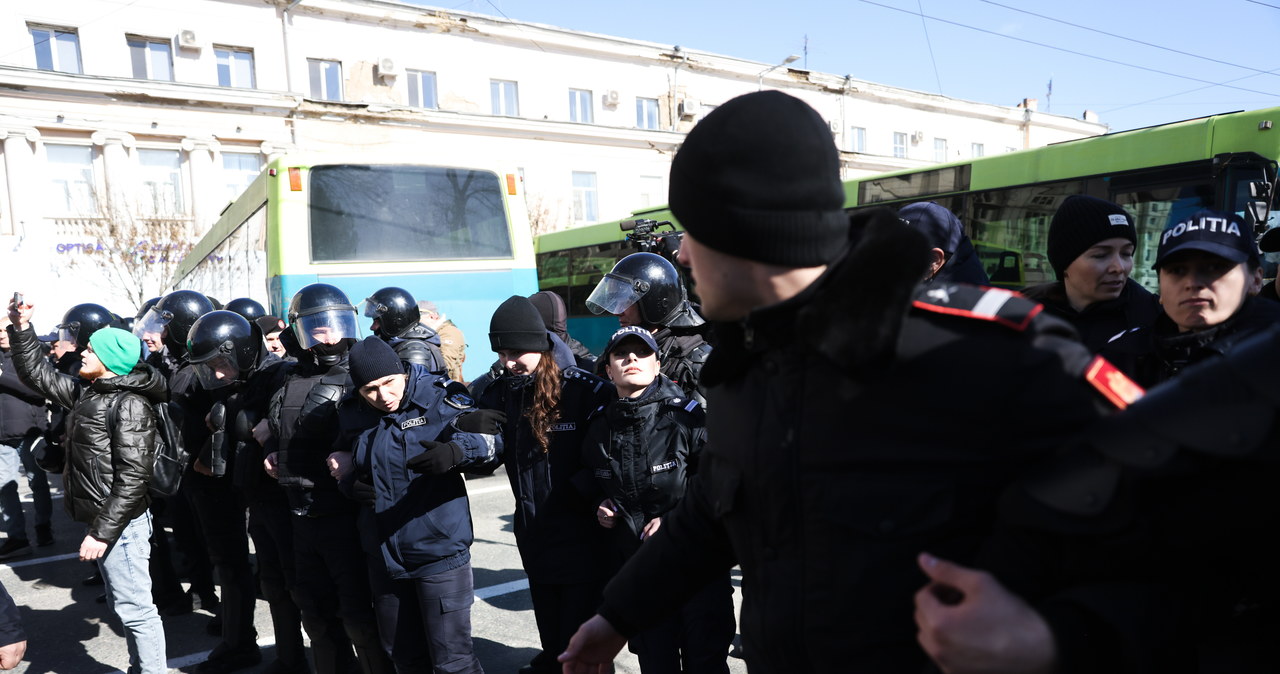 Protest w Kiszyniowie. Doszło do starć z policją