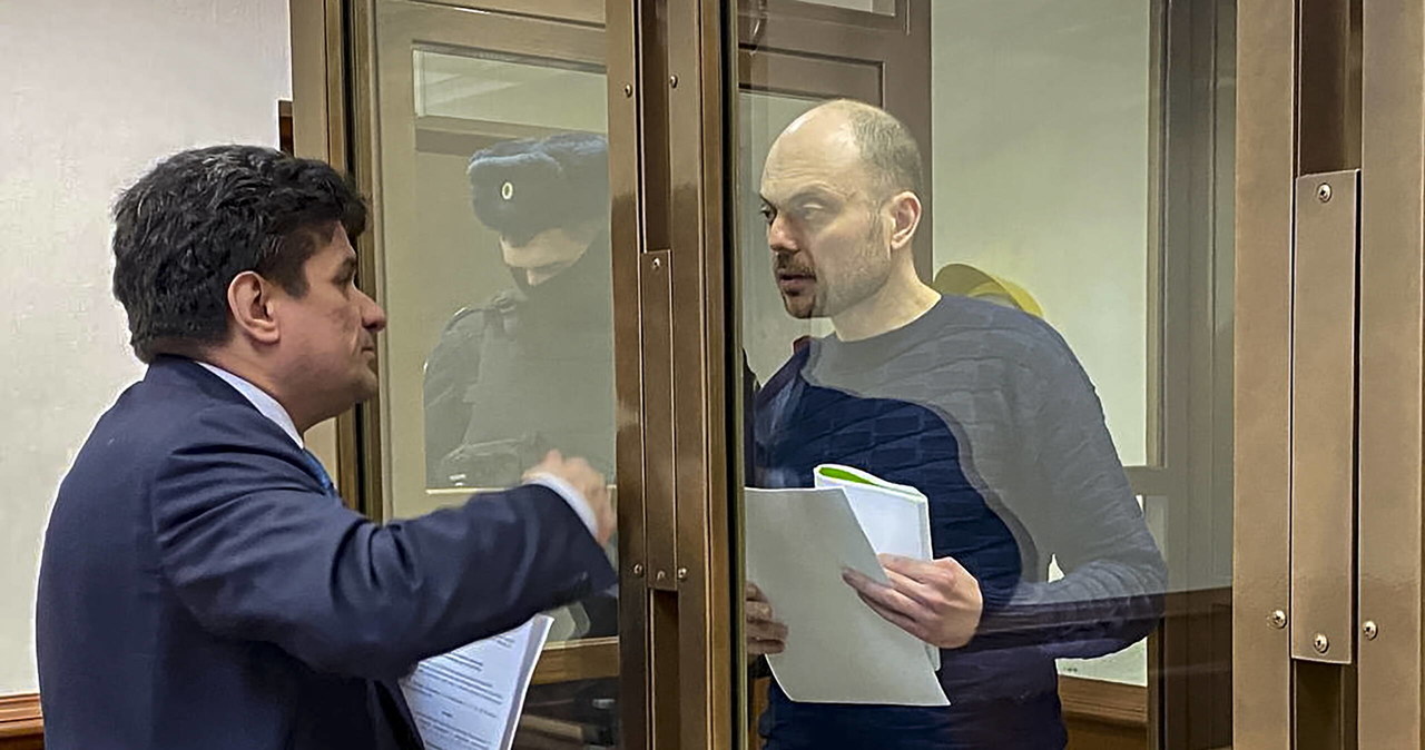 Proces w Moskwie. Władimir Kara-Murza oskarżony o zdradę stanu