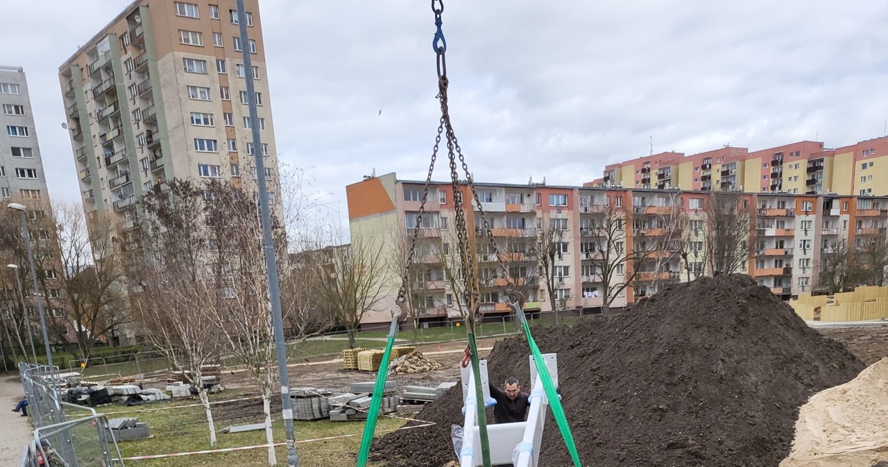 ​Wieża dla jaskółek w nowym parku