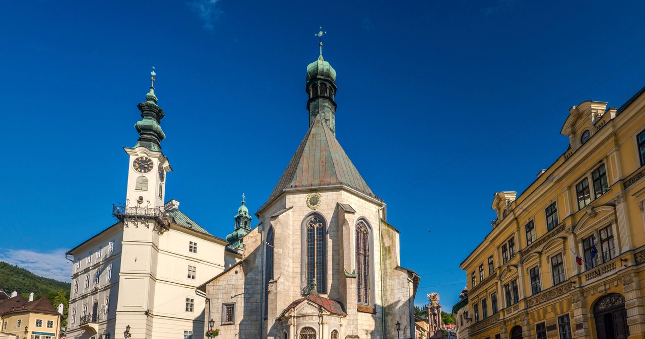 Pożar w historycznym centrum Bańskiej Szczawnicy. Na miejsce jedzie premier Słowacji