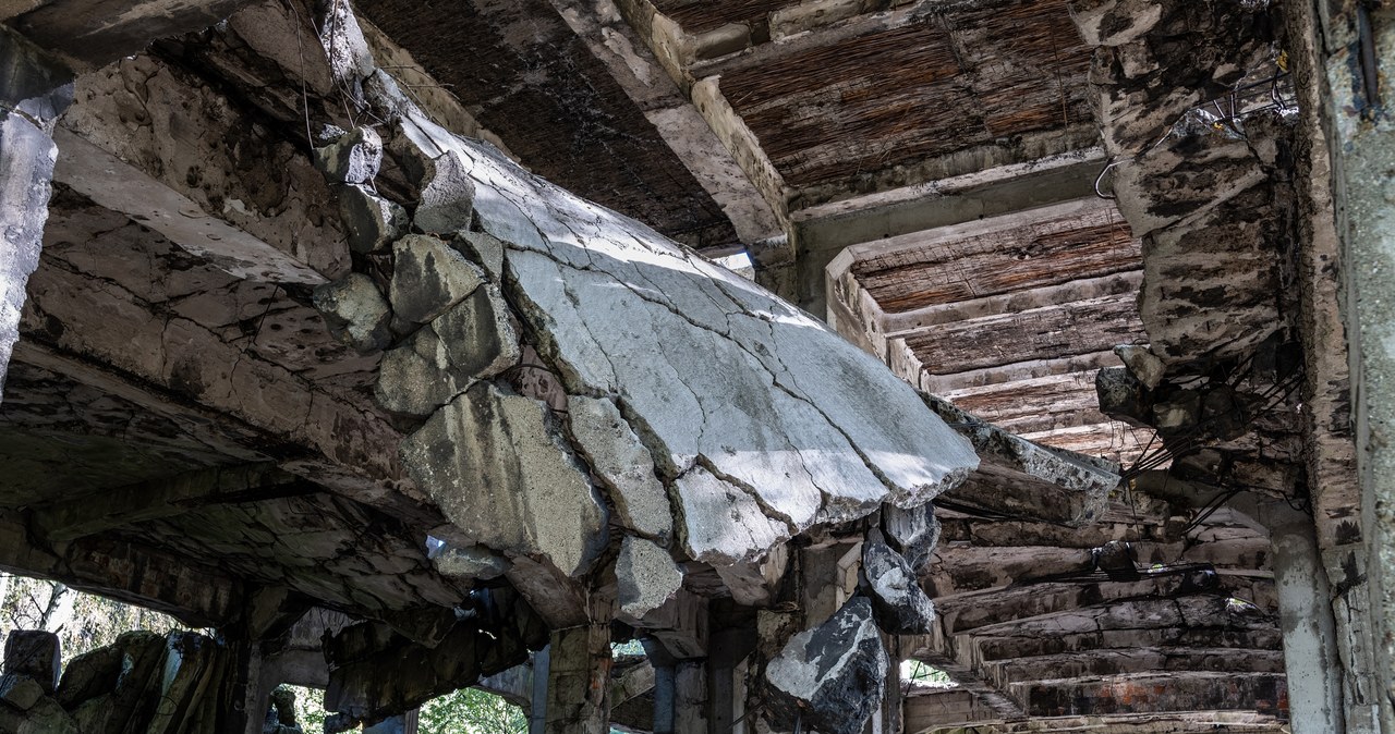 Łuska do rosyjskiej armaty polowej znaleziona na terenie Westerplatte