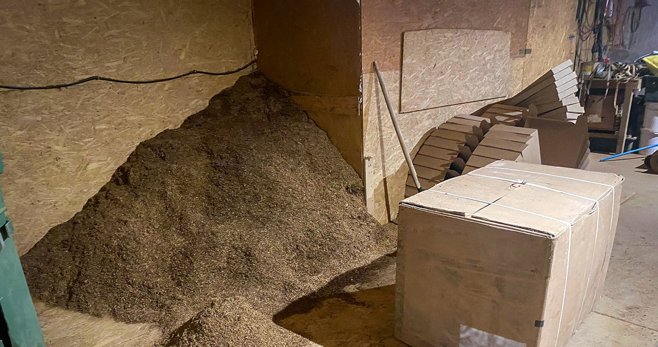 Służby przejęły ponad 11 ton nielegalnego tytoniu