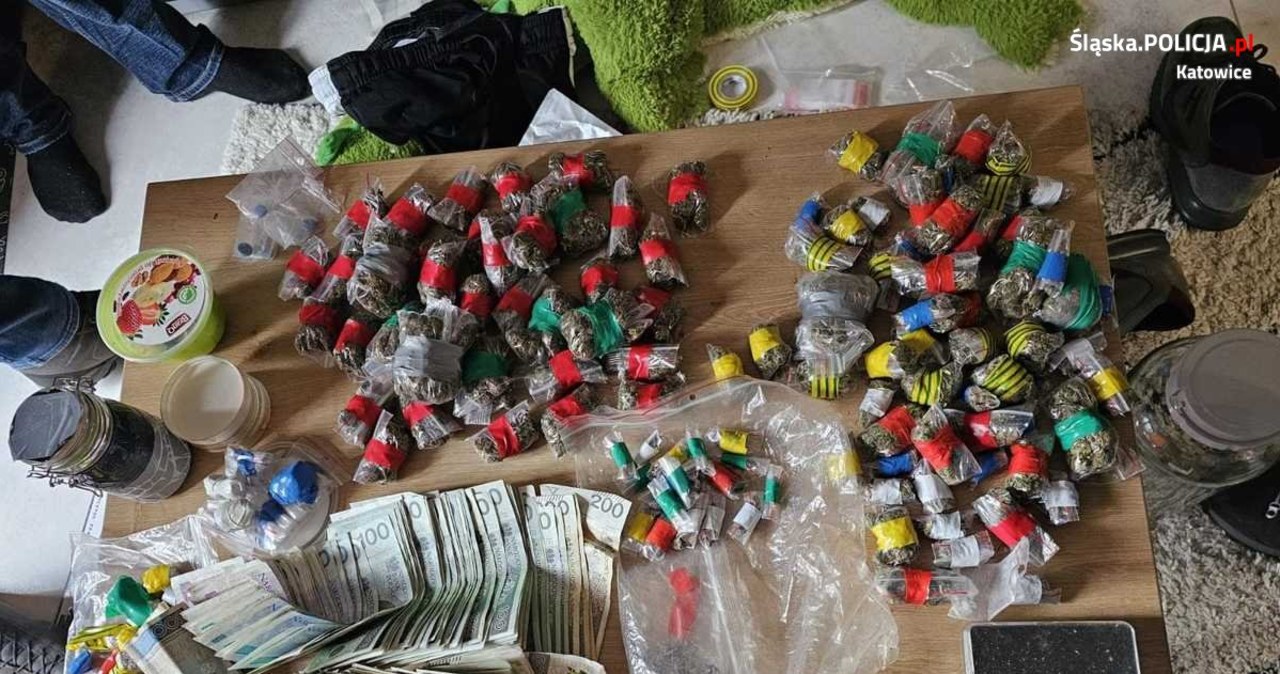 ​Włosko-ukraińska para dilerów zatrzymana. Policjanci przejęli ponad 8 kg narkotyków