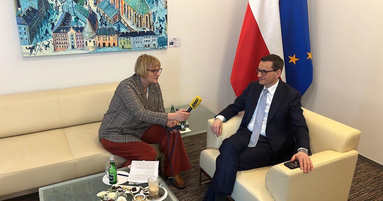 Morawiecki w RMF FM: W UE jest mniejsza ochota na kolejny pakiet sankcji wobec Rosji