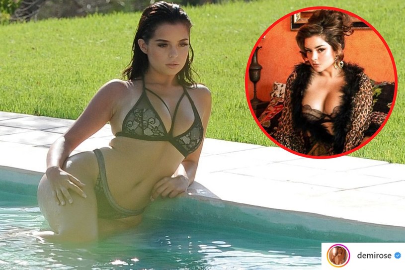 „Frywolna” Demi Rose znów kusi na Instagramie. Gorący widok