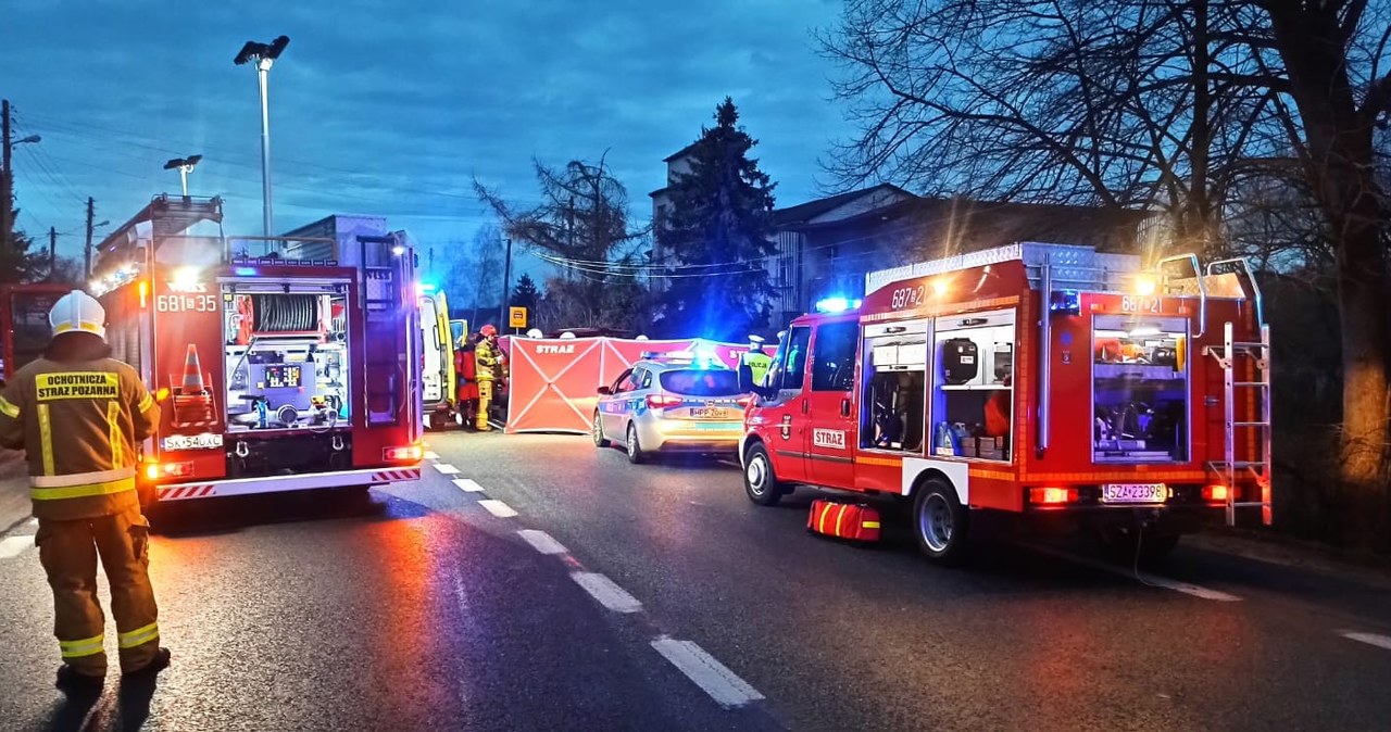 Tragiczny wypadek w Śląskiem. Dwie osoby zginęły