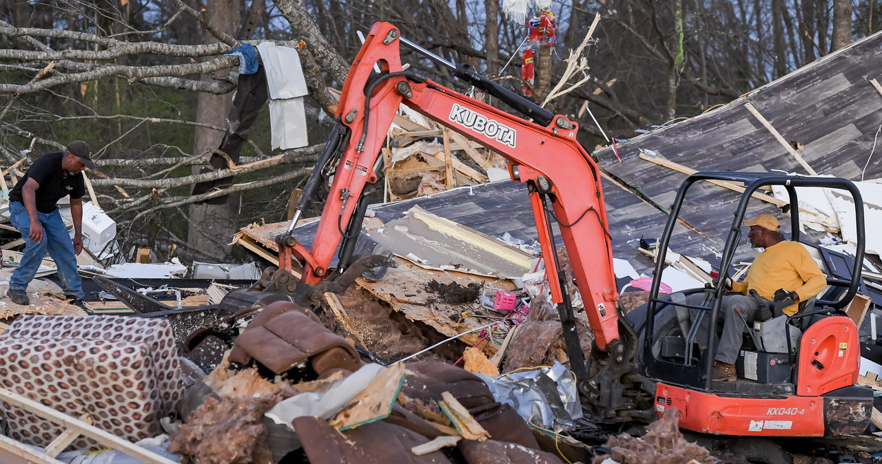 Tornado w Missisipi i Alabamie. 26 osób zginęło