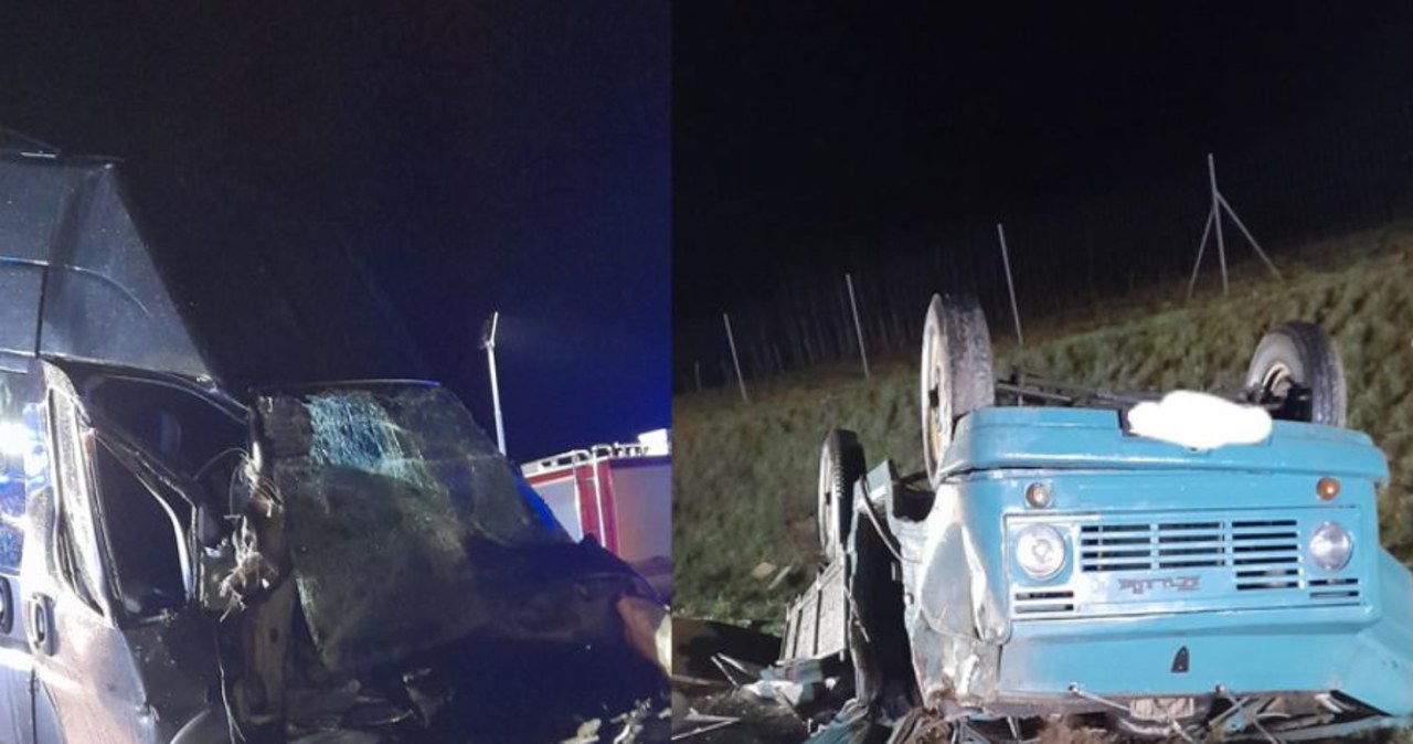 Wypadek na autostradzie A4. Rannych zostało 10 osób
