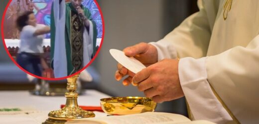 Popularny ksiądz zaatakowany podczas nabożeństwa. Nagranie mrozi krew