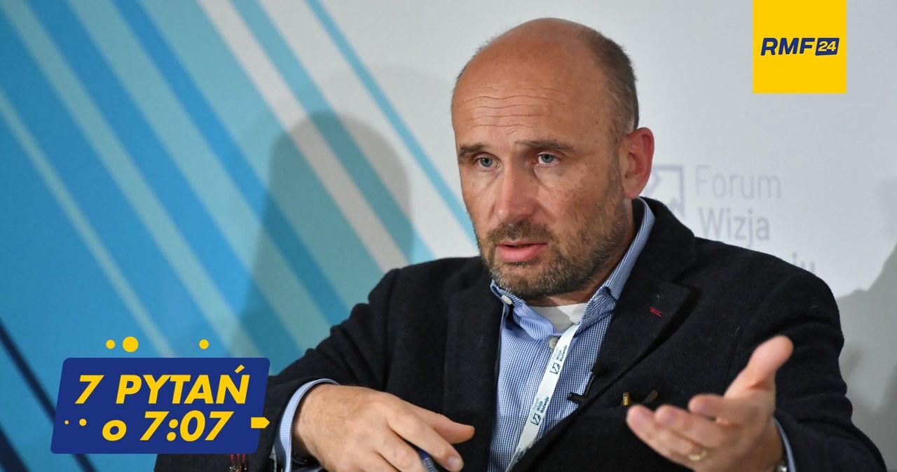 Były minister środowiska Marcin Korolec gościem 7 pytań o 7:07