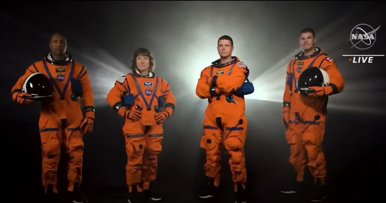 Dookoła Księżyca. NASA ujawniła, kto poleci w misji Artemis II