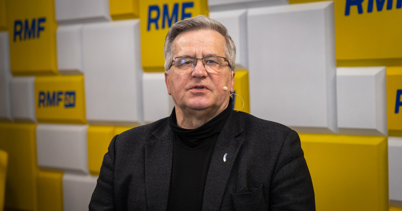 Bronisław Komorowski gościem Rozmowy w południe w RMF FM