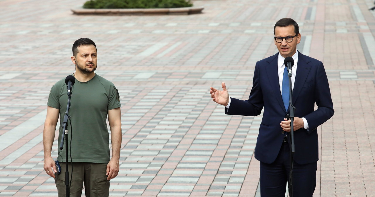 Premier: Podczas rozmów z prezydentem Zełenskim poruszymy temat zboża